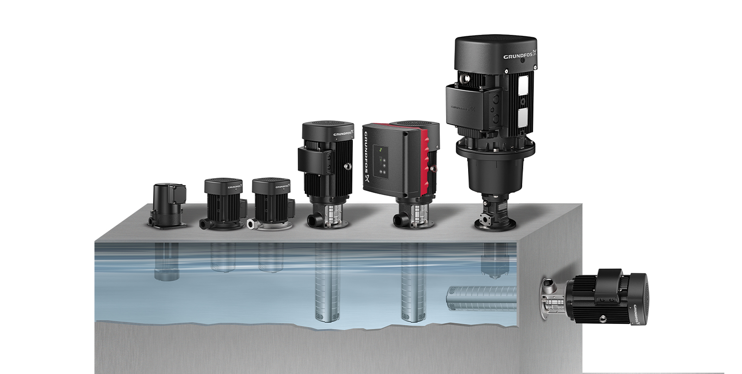 MTR, MTH, SPK : Multistage centrifugal immersible pumps, MTRE, SPKE: with an E-motor